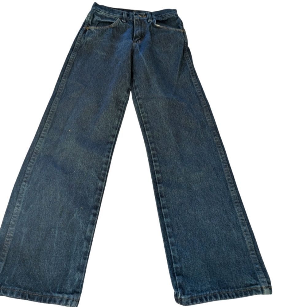 Y2K Rustler dark wash blue denim jeans size 12‎